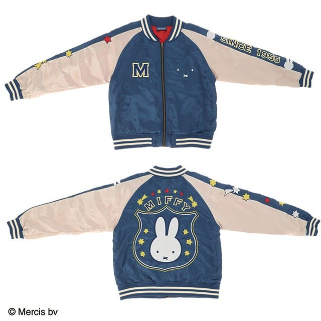 【キャラジャン】 miffy ミッフィー スターミッフィー スカジャン(Lサイズ)