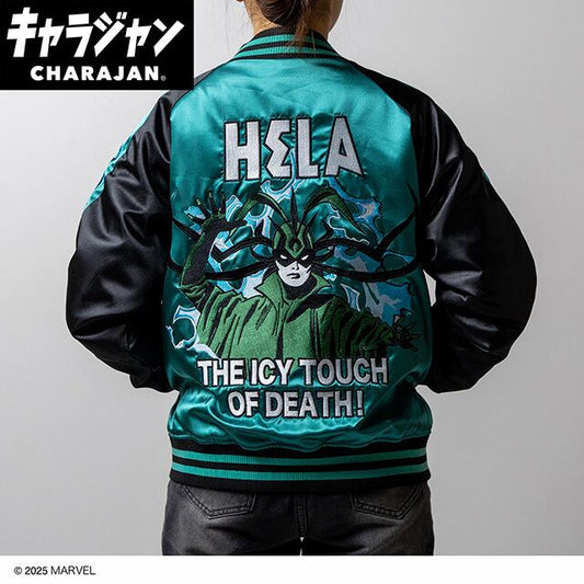 【キャラジャン】 ヘラ アイシータッチオブデス スカジャン（Lサイズ）