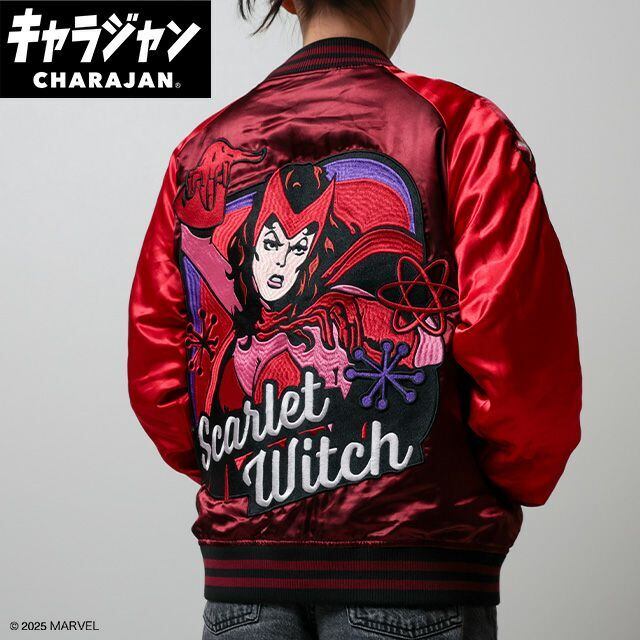 [Character Jacket] Scarlet Witch Hero Vibes Souvenir Jacket (Size L)