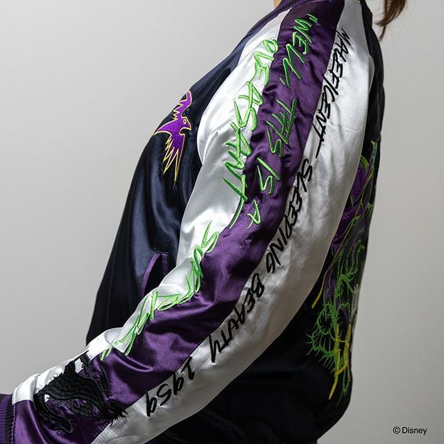 [Character Genre] Disney Villains Purple Spell Sukajan (L-size)
