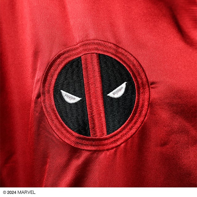 [Character Genre] Marvel Deadpool Splash Souvenir Jacket