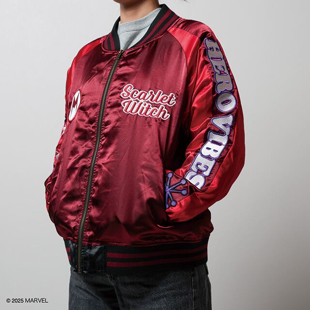 [Character Jacket] Scarlet Witch Hero Vibes Souvenir Jacket (Size L)