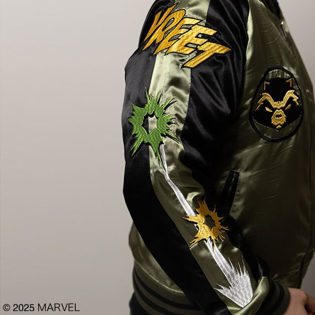 [Character Genre] Marvel Laser Green Souvenir Jacket (L size)