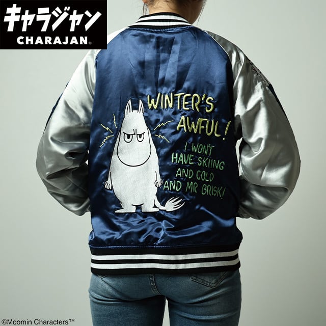 【キャラジャン】 MOOMIN ムーミン スカジャン（Lサイズ）