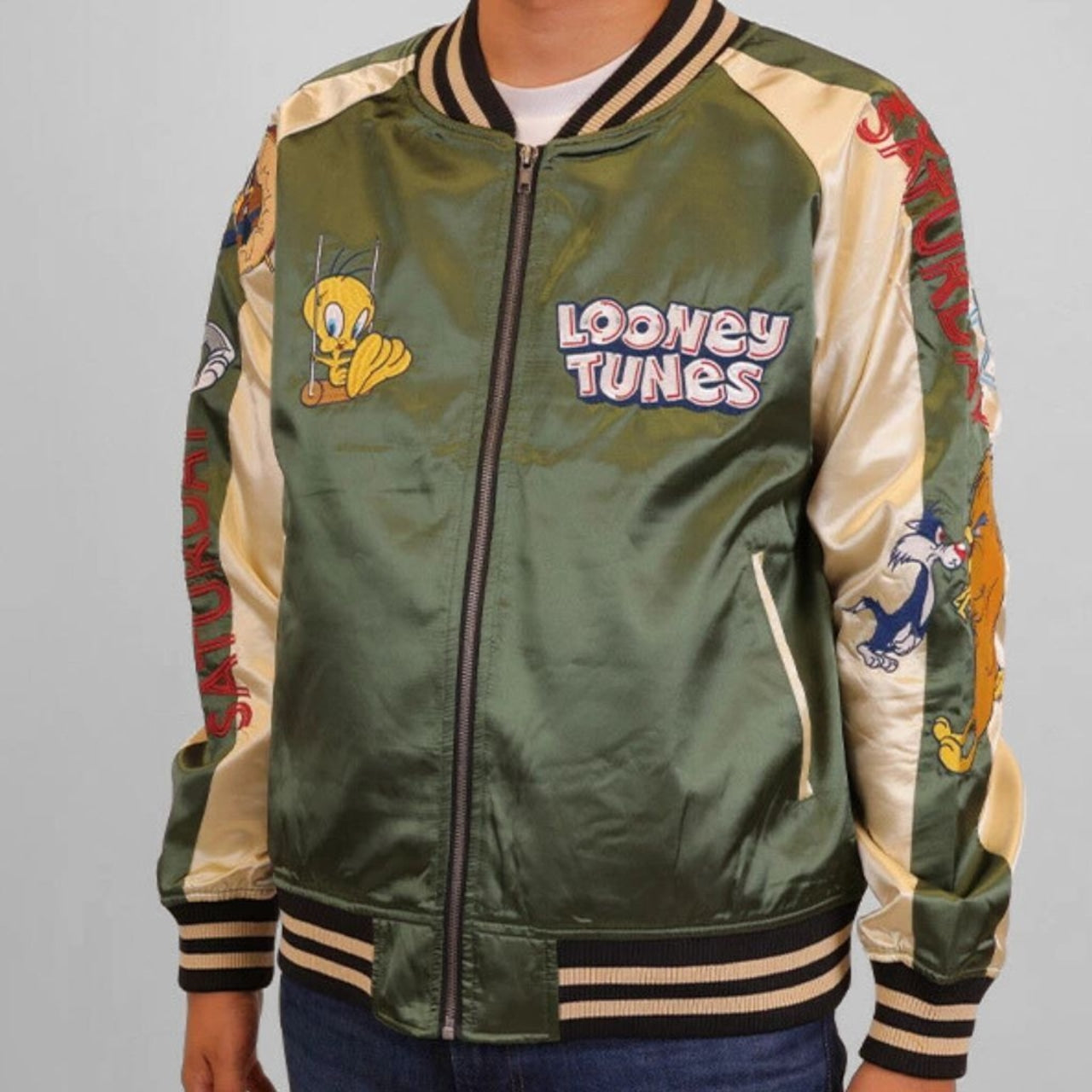 [Character Genre] Looney Tunes TV Saturday Sukajan (L size)