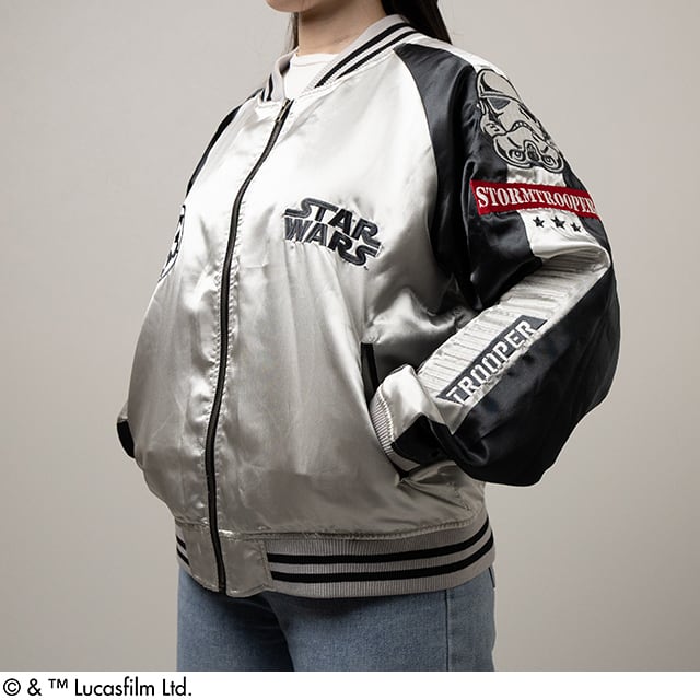 [Character genre] STAR WARS Silver Galactic Sukajan