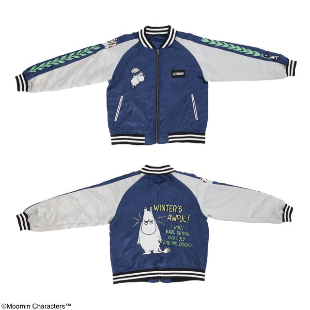 【キャラジャン】 MOOMIN ムーミン スカジャン（Lサイズ）