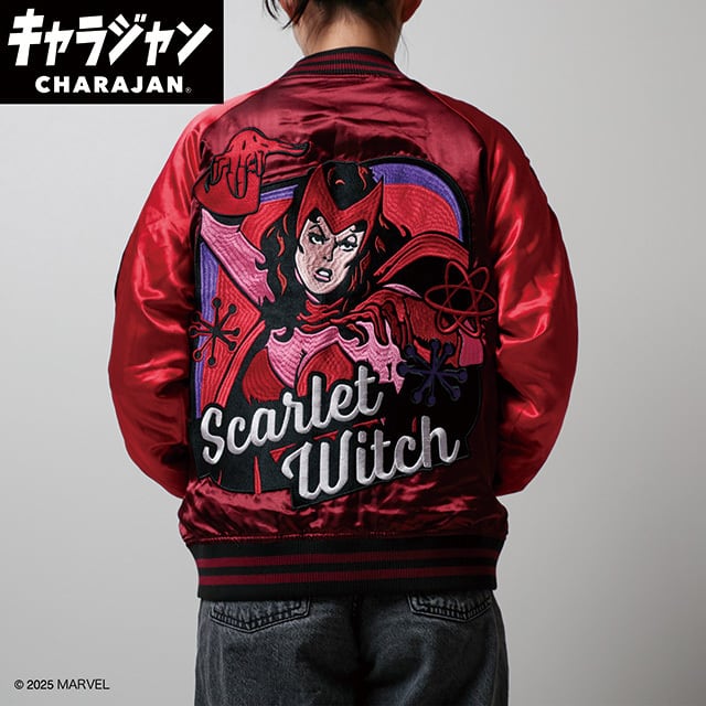 [Character Jacket] Scarlet Witch Hero Vibes Souvenir Jacket (Size L)
