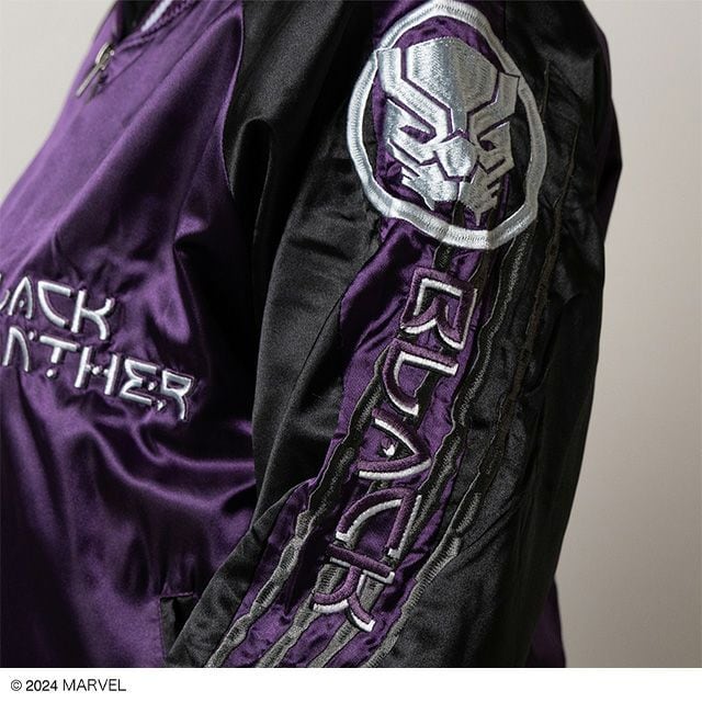[Character Genre] MARVEL Black Panther King Black Sukajan (L-size)