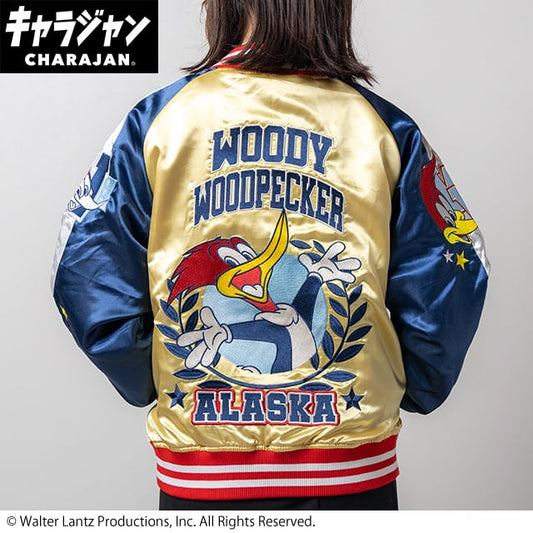 【キャラジャン】ウッドペッカー ウッドペッカー「スターシンボル」 スカジャン