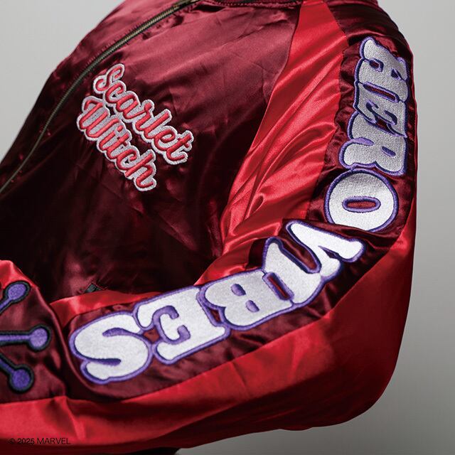 [Character Jacket] Scarlet Witch Hero Vibes Souvenir Jacket (Size L)