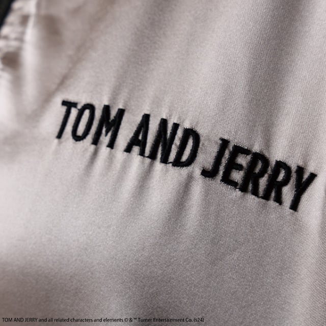 【キャラジャン】 トムとジェリー ファニースタイル スカジャン（Lサイズ）