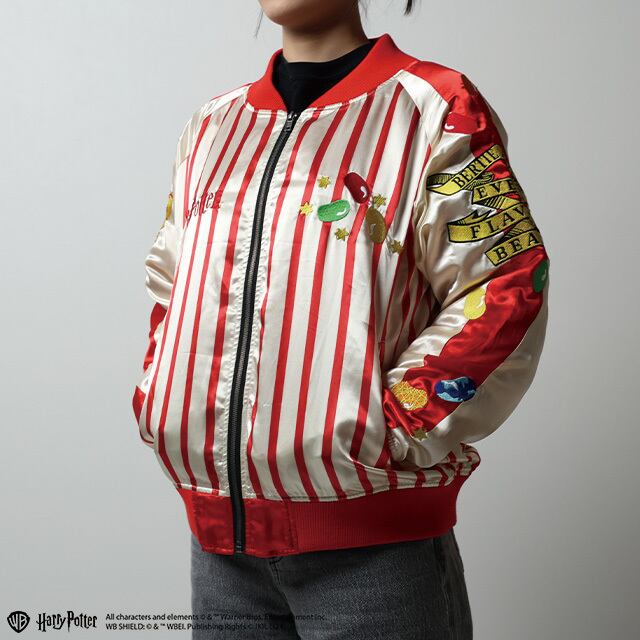 [Character Jacket] Harry Potter Every Flavor Beans Sukajan (L-size)