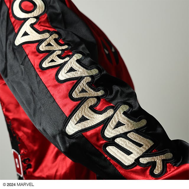 [Character Genre] Marvel Deadpool Splash Souvenir Jacket