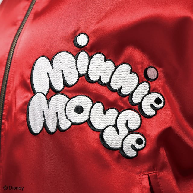 [Character Jacket] Disney Minnie Red Girl Souvenir Jacket (L size)
