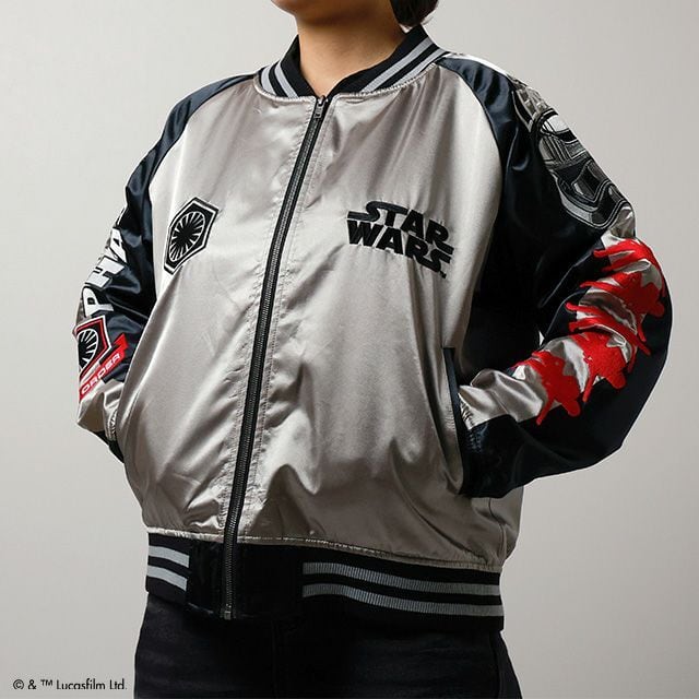 【キャラジャン】 STAR WARS スター・ウォーズ キャプテン・ファズマ スカジャン