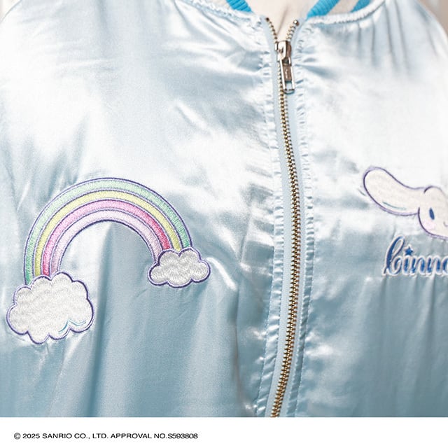 [Character Genre] Sanrio Cinnamoroll Glitter Balloon Sukajan (L Size)