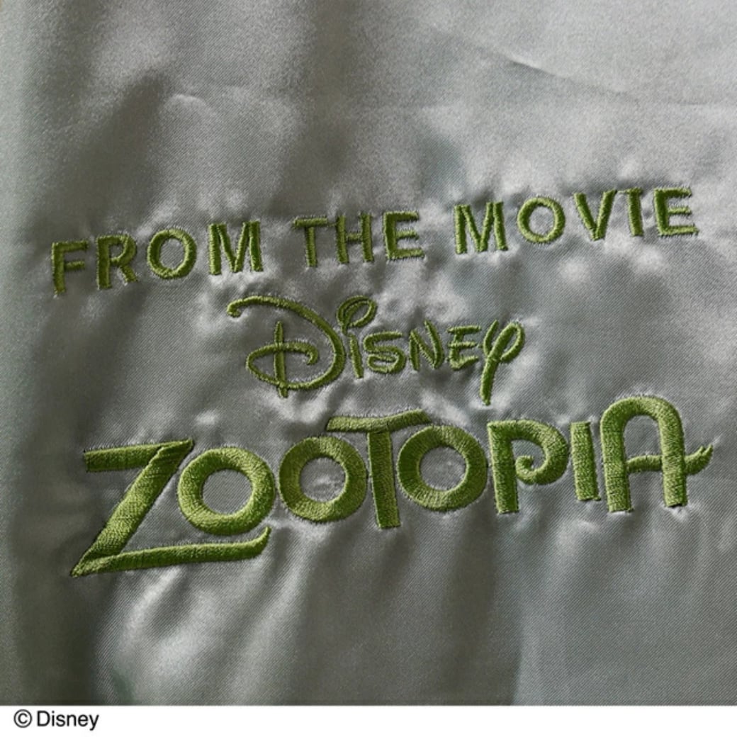 【キャラジャン】ディズニー ズートピア ズートピア「ホールドバディ」 スカジャン