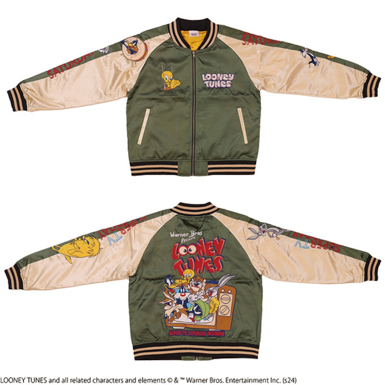 [Character Genre] Looney Tunes TV Saturday Sukajan (L size)