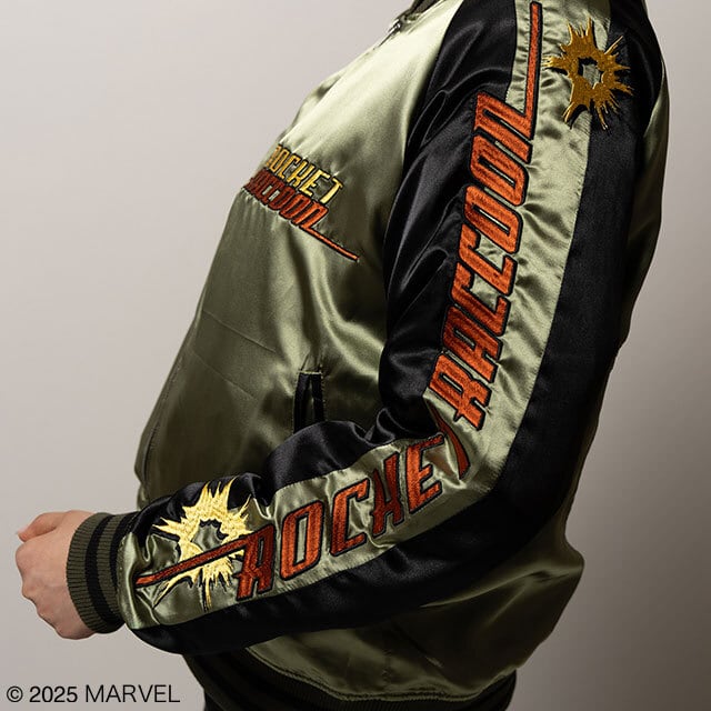 [Character Genre] Marvel Laser Green Souvenir Jacket (L size)