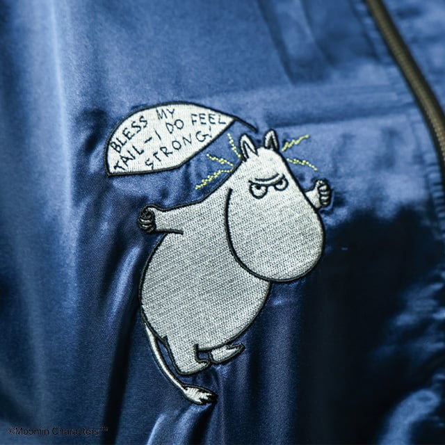【キャラジャン】 MOOMIN ムーミン スカジャン（Lサイズ）