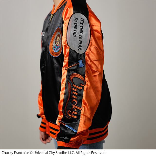 [Character Genre] Chucky Chucky "Crazy Play" Souvenir Jacket